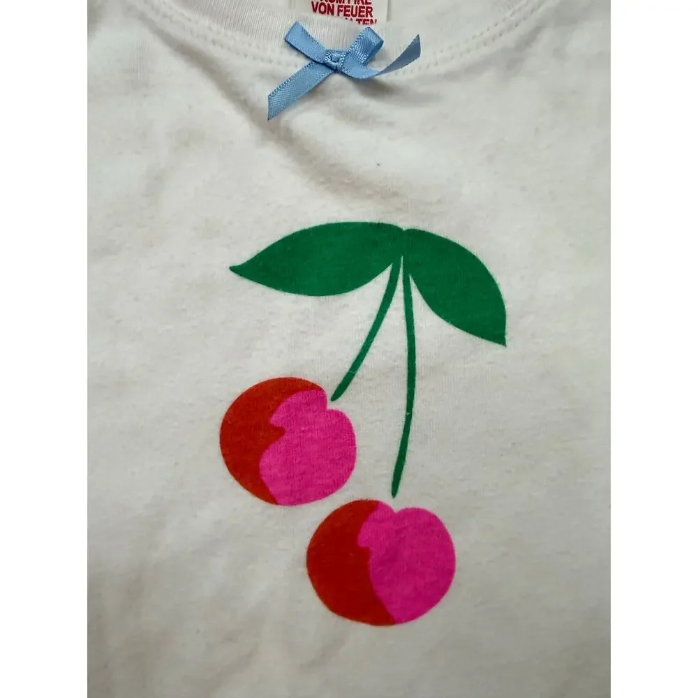 Mini Boden Cherry Pajama Set